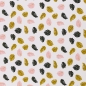 Preview: Jersey | THEO Blätter | Rosa Gold Schwarz